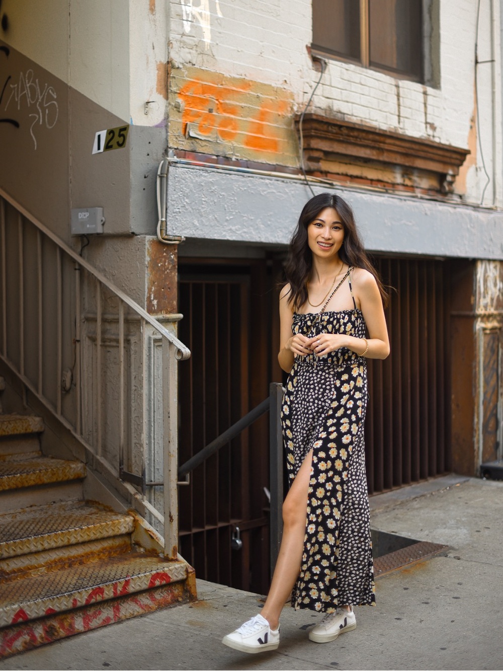 Free People Free People Tigerlily Floral Midi Dress Size Small